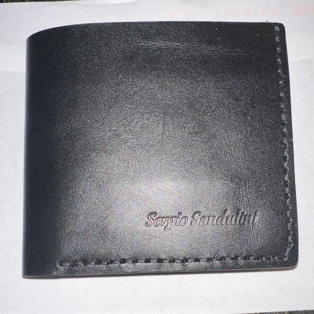 Handcrafted Black Leather Wallet